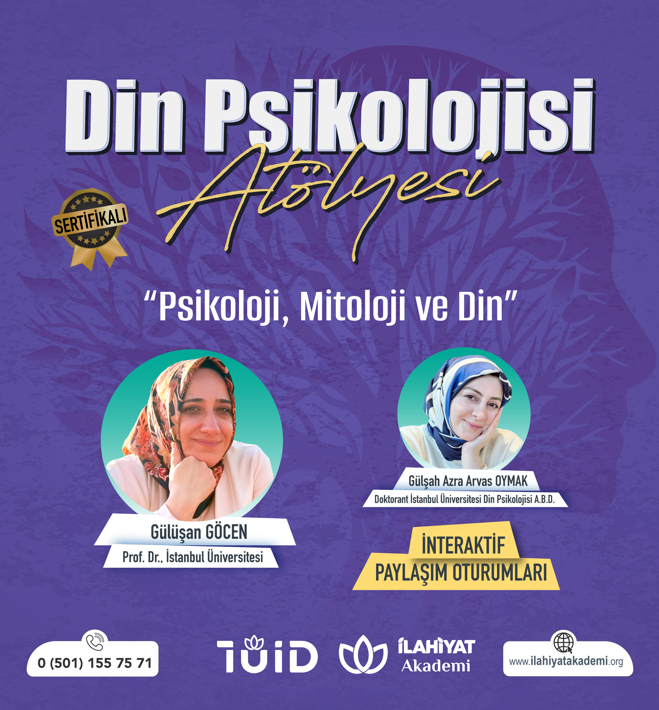 Din Psikolojisi Atölyesi "Psikoloji, Mitoloji ve Din"