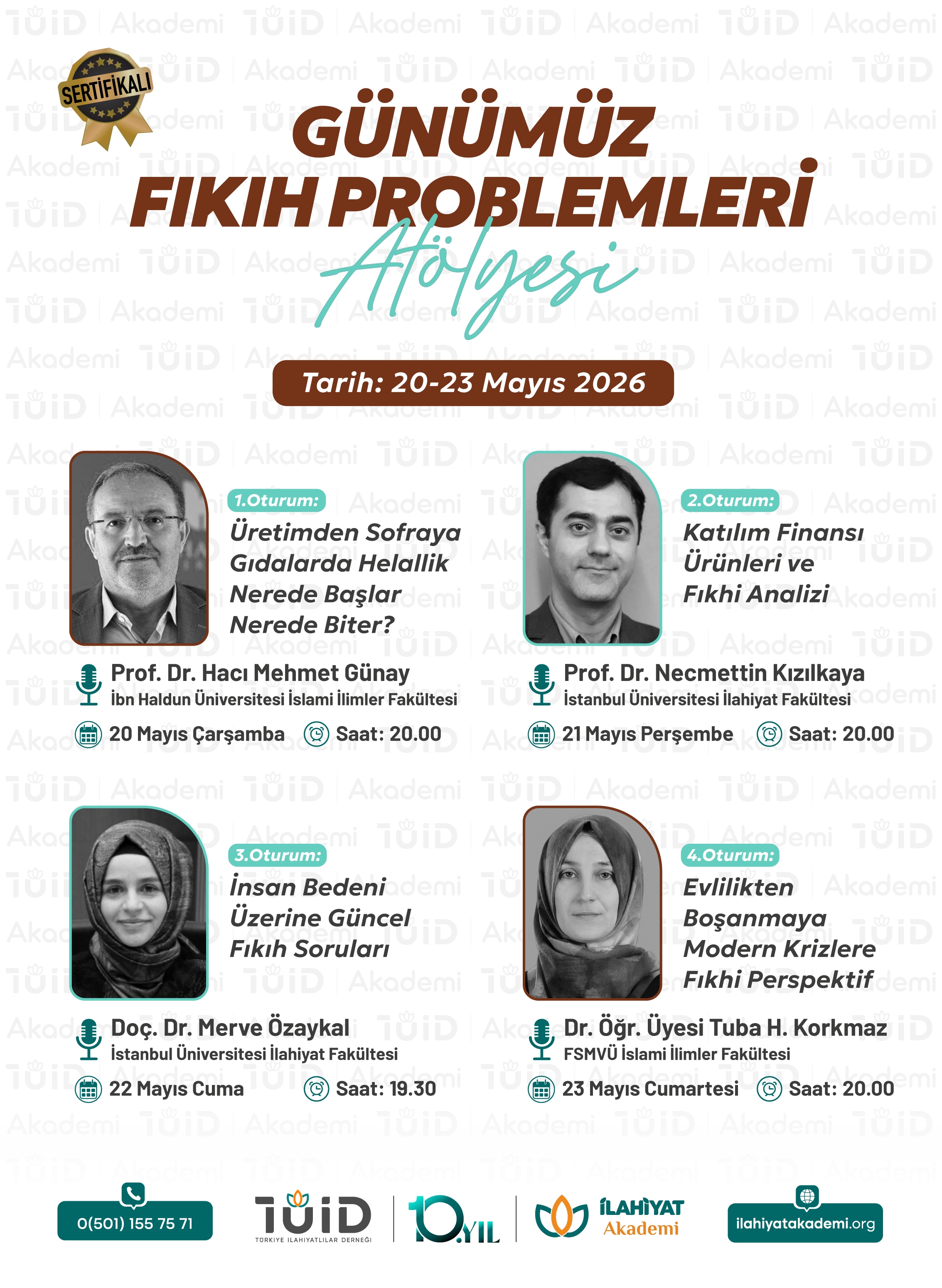 Günümüz Fıkıh Problemleri Atölyesi