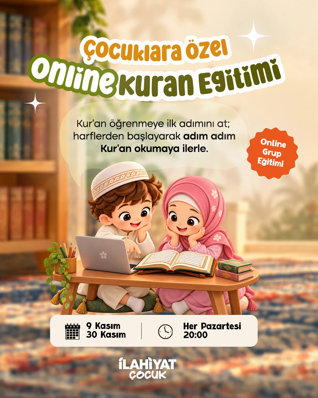 Çocuklara Özel Online Kur’an Eğitimi 1
